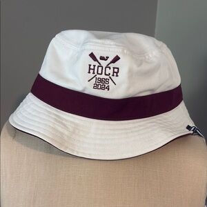 Vineyard Vines Limited-Edition Head Of The Charles Bucket Hat S/M Maroon Crew